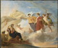 L'Étude et le Génie dévoilent l'antique Égypte à la Grèce, esquisse, image 1/4