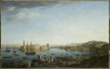 L'Entrée du port de Marseille. ( au premier plan J. Vernet dessinant), image 1/3