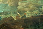 L'Entrée du port de Marseille. ( au premier plan J. Vernet dessinant), image 3/3