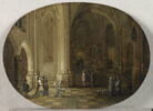 Intérieur d'église. Effet de nuit, image 1/4
