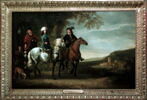 Paysage avec trois cavaliers, image 3/4