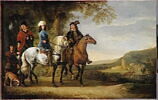 Paysage avec trois cavaliers, image 4/4