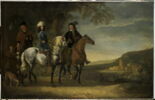 Paysage avec trois cavaliers, image 1/4