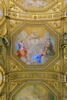 Plafond : Salle des Antonins - au centre de la voûte: la Religion et les Vertus théologales, image 4/6