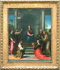 L'Incarnation du Christ. L'Annonciation avec les saintes Marguerite et Marie-Madeleine et les saints Paul, Jean Baptiste, Jérôme et François, image 4/4