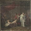 Hercule enfant étouffant deux serpents dans son berceau, image 1/3