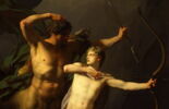 L'Education d'Achille par le centaure Chiron, image 3/5