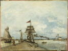 Entrée du port de Honfleur, image 1/2