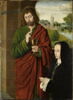 Anne de France, dame de Beaujeu, duchesse de Bourbon, présentée par saint Jean l'Evangéliste, image 1/2
