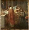 Saint Bonaventure recevant la communion des mains d'un ange, image 2/8