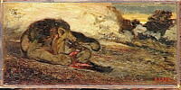 Lion dévorant sa proie, image 5/5