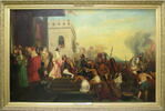 Réception de Christophe Colomb par la cour d'Espagne à Barcelone (1493), image 3/3