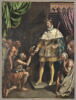 Saint Louis roi de France distribuant les aumônes, image 2/3