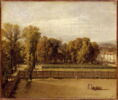 Vue du jardin du Luxembourg à Paris., image 3/3