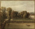 Vue du jardin du Luxembourg à Paris., image 1/3