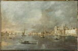 Vue de la Giudecca avec les Zattere, image 1/2
