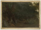 Tronc d'arbre, racines et feuilles, image 1/3