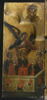 Triptyque à volets mobiles :au centre : La Déisis (le Christ trônant entouré des deux intercesseurs : la Vierge et saint Jean Baptiste) ;
au-dessus : L’Annonciation (à gauche, l’archange Gabriel ; à droite, la Vierge filant)., image 4/6