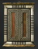 Triptyque à volets mobiles :au centre : La Déisis (le Christ trônant entouré des deux intercesseurs : la Vierge et saint Jean Baptiste) ;
au-dessus : L’Annonciation (à gauche, l’archange Gabriel ; à droite, la Vierge filant)., image 5/6