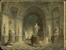 Projet d'aménagement de la rotonde de Mars au Louvre, vers 1797-1800, image 1/3