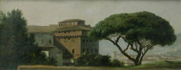 Vue du couvent de l'Ara Coeli: le pin parasol, image 2/3