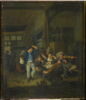 Intérieur de cabaret avec danseur au pichet, image 1/8