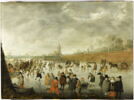 Scène de patinage à Kampen, image 1/6