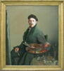Autoportrait de l'artiste au béret basque, image 2/4