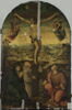 Le Christ en croix avec la Vierge, saint Jean et le bienheureux Gilles franciscain, image 1/8