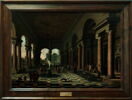 Portique de palais Renaissance avec messager devant un prince, image 3/3