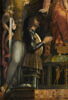 La Vierge et l'Enfant entourés de six saints (Michel, André, Longin, Georges, Élisabeth, le jeune saint Jean Baptiste) et adorés par Francesco II Gonzaga, dit La Vierge de la Victoire., image 11/14