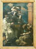 Saint François en extase et saint Benoît avec un ange musicien, image 3/4