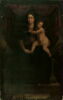 La Vierge avec l'Enfant Jésus assise sur un trône, image 2/2