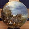 Vue de fantaisie: temple antique et pont, image 5/7