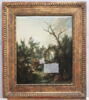 Paysanne lavant près d'un pont. Ancien titre : Paysage avec pont, image 4/24