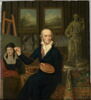 Portrait de l'artiste dans son atelier, image 1/10
