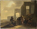 Buveurs et mendiants sur le forum romain, image 28/28