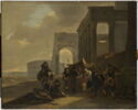 Buveurs et mendiants sur le forum romain, image 1/28