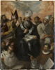 Saint Basile (vers 329-379), évêque de Césarée, dictant sa règle, image 1/5