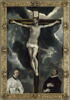 Le Christ en croix adoré par deux donateurs, image 8/8