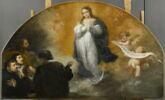 La Vierge de l'Immaculée Conception avec six figures d'hommes en prière, image 2/5