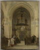 Intérieur de l'église de Saint-Prix, vallée de Montmorency (Val d'Oise)., image 1/4