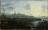 Le Port de Gênes, vu de la mer, image 1/2