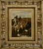 Puget présentant sa statue de Milon de Crotone à Louis XIV,dans les Jardins de Versailles, image 1/3