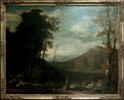 Paysage arcadien avec bergers et joueur de flûte, image 2/2