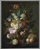 Vase de fleurs, raisins et pêches, image 1/3