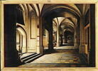 Intérieur d'église imaginaire. Effet de nuit., image 3/3