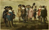 Réunion de quatorze personnages, image 1/2