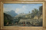 La Construction d'un grand chemin. (A cheval, l'ingénieur Perronet), image 7/7