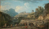 La Construction d'un grand chemin. (A cheval, l'ingénieur Perronet), image 2/7